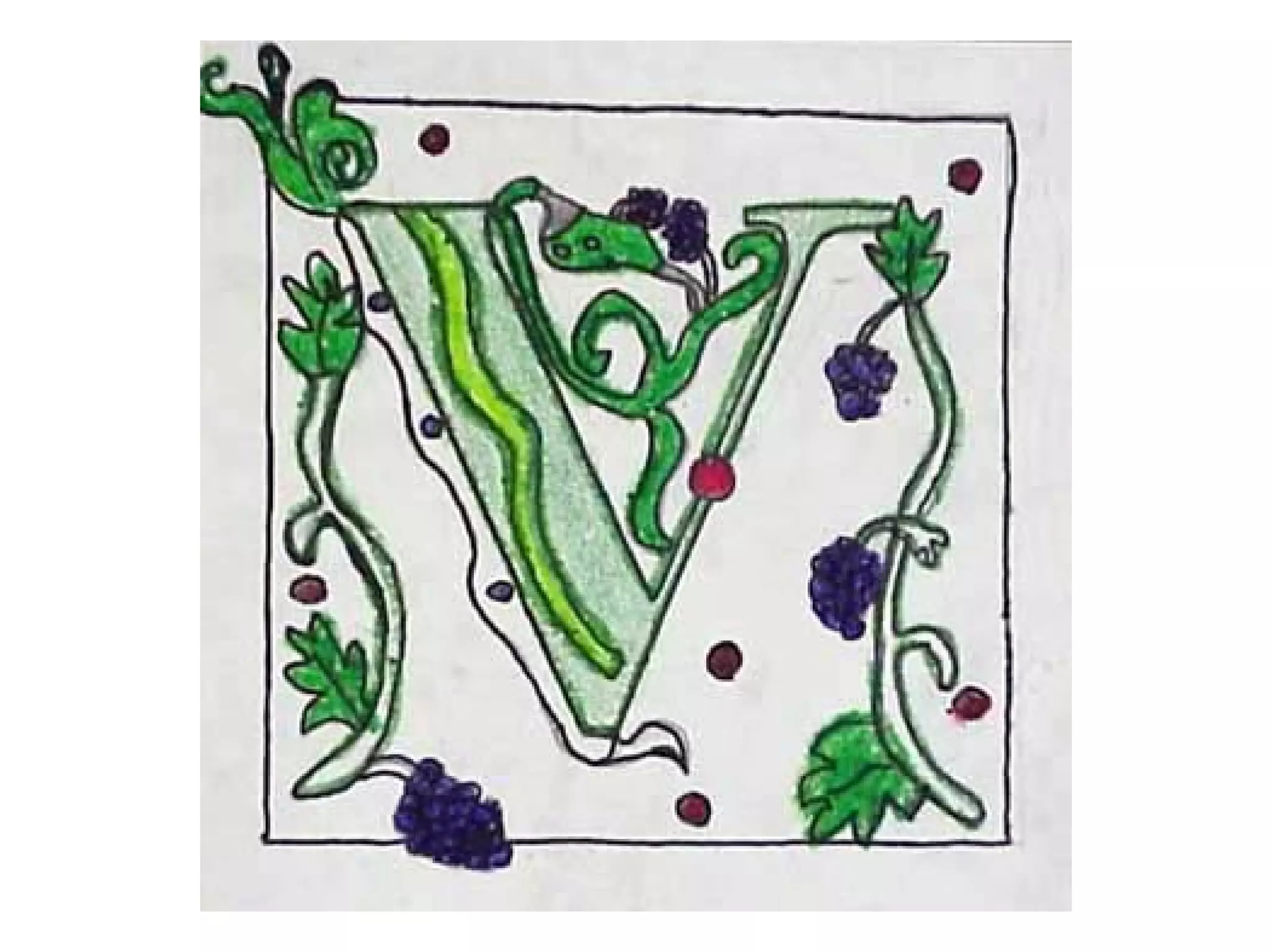 Illuminating letters powerpoint 