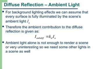 Comprehensive Illumination Models in Computer Graphics: Phong and ...