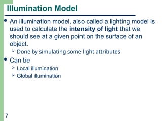 Comprehensive Illumination Models in Computer Graphics: Phong and ...