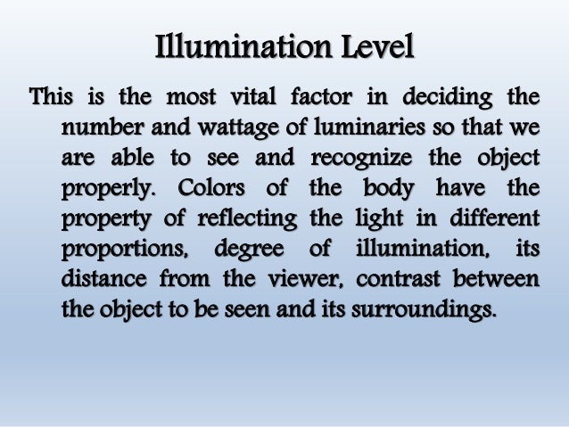 meaning of illuminations