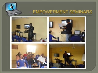 The ICT industry is creating 150,000 formal
jobs per annum, 10,000 of which are new IT
graduates.
ILLUMINATION CONCEPTS
E-LEARNING CENTRE
www.e-learningcentre.com.ng
 