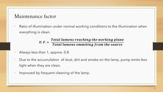 Maintenance factor




 