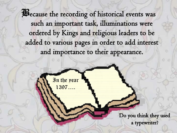 Illuminated Letters Introduction