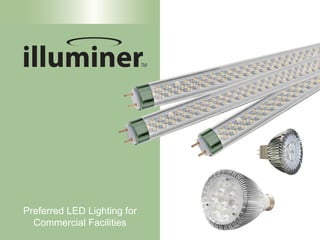 Preferred LED Lighting for
  Commercial Facilities
 