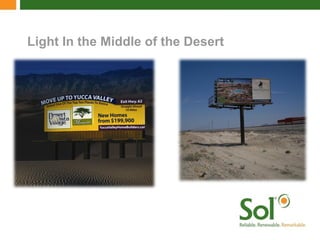 Light In the Middle of the Desert 