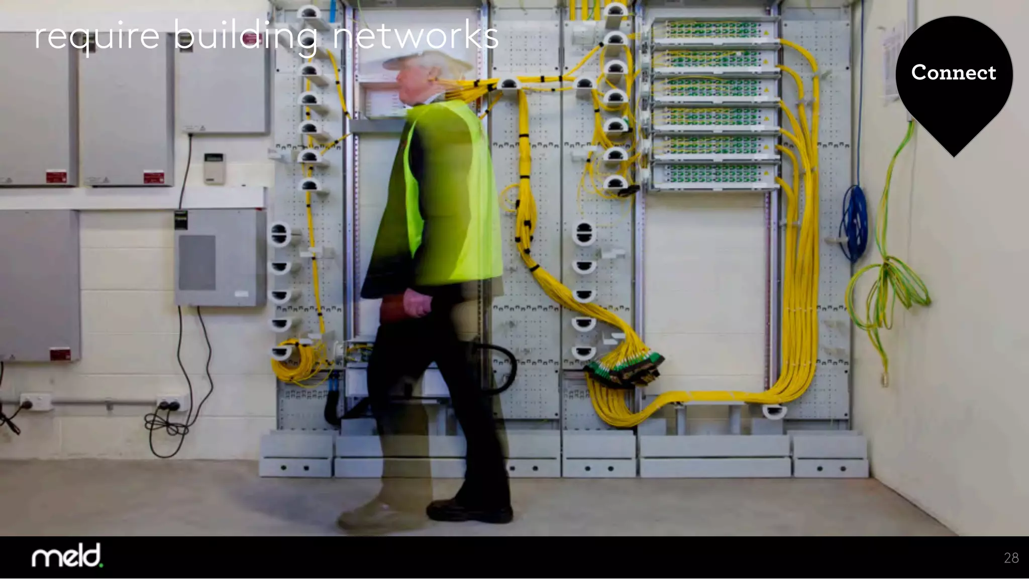 28
require building networks
Connect
 