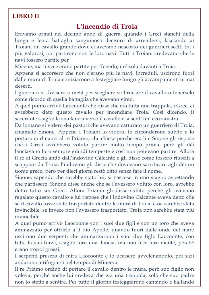 Il Viaggio Di Enea Riassunto Breve