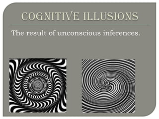 The result of unconscious inferences.