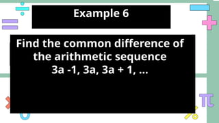 Illustrating Arithmetic Sequence Grade 10 Mathematics | PPTX