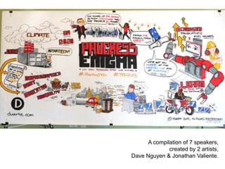 A compilation of 7 speakers,
              created by 2 artists,
Dave Nguyen & Jonathan Valiente.
 