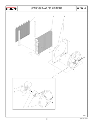 Bunn Ultra 2 Slush Machine Illustrated Parts Catalogue