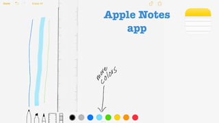 Apple Notes
app
 