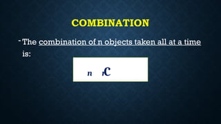 ILLUSTRATING AND DIFFERENTIATING COMBINATION AND PERMUTATION.pptx