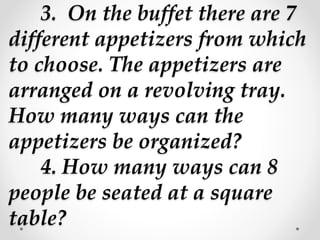 Math Problem Buffet MATHEMATICS 10- QUARTER 3_ WEEK 1ILLUSTRATING PERMUTATION.pptx
