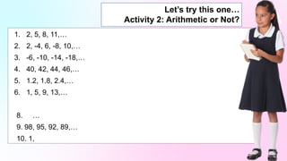 Illustration of ARITHMETIC SEQUENCE.pptx