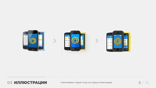 ИЛЛЮСТРАЦИИ03 2 / 15«Натягиваем» новый стиль на старые иллюстрации
 