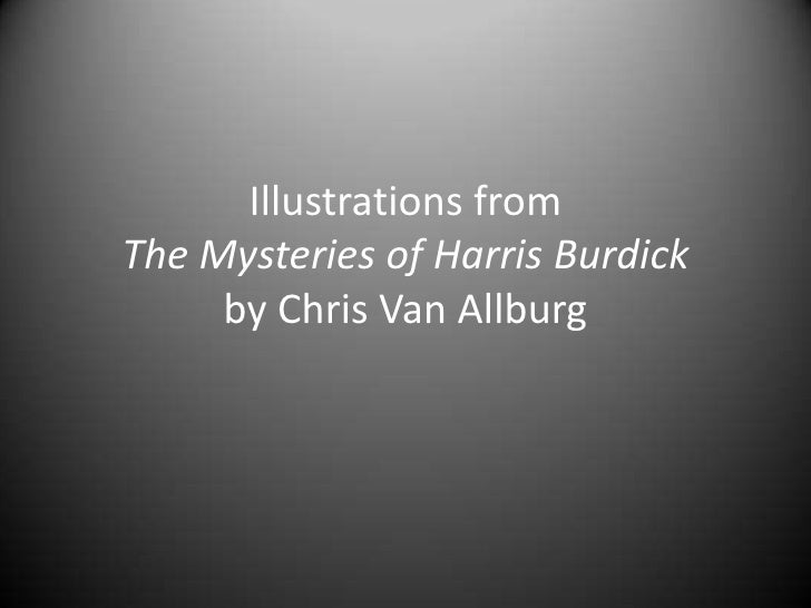 the mysteries of harris burdick pdf