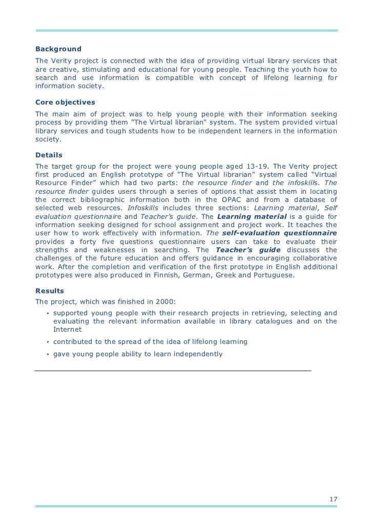 Critical instance case study picture