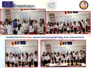 Students from the Bees Class expressed their joy through songs, dance, and merriment!
 