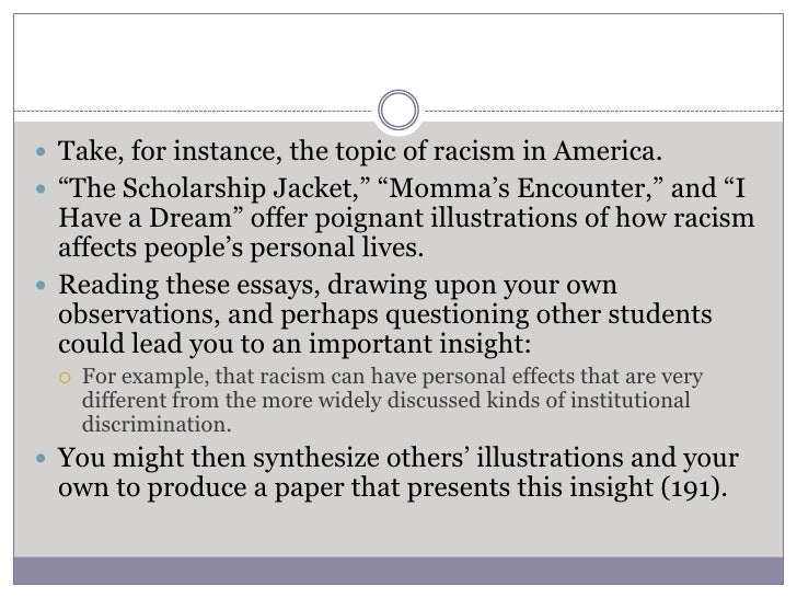 institutional racism research essay