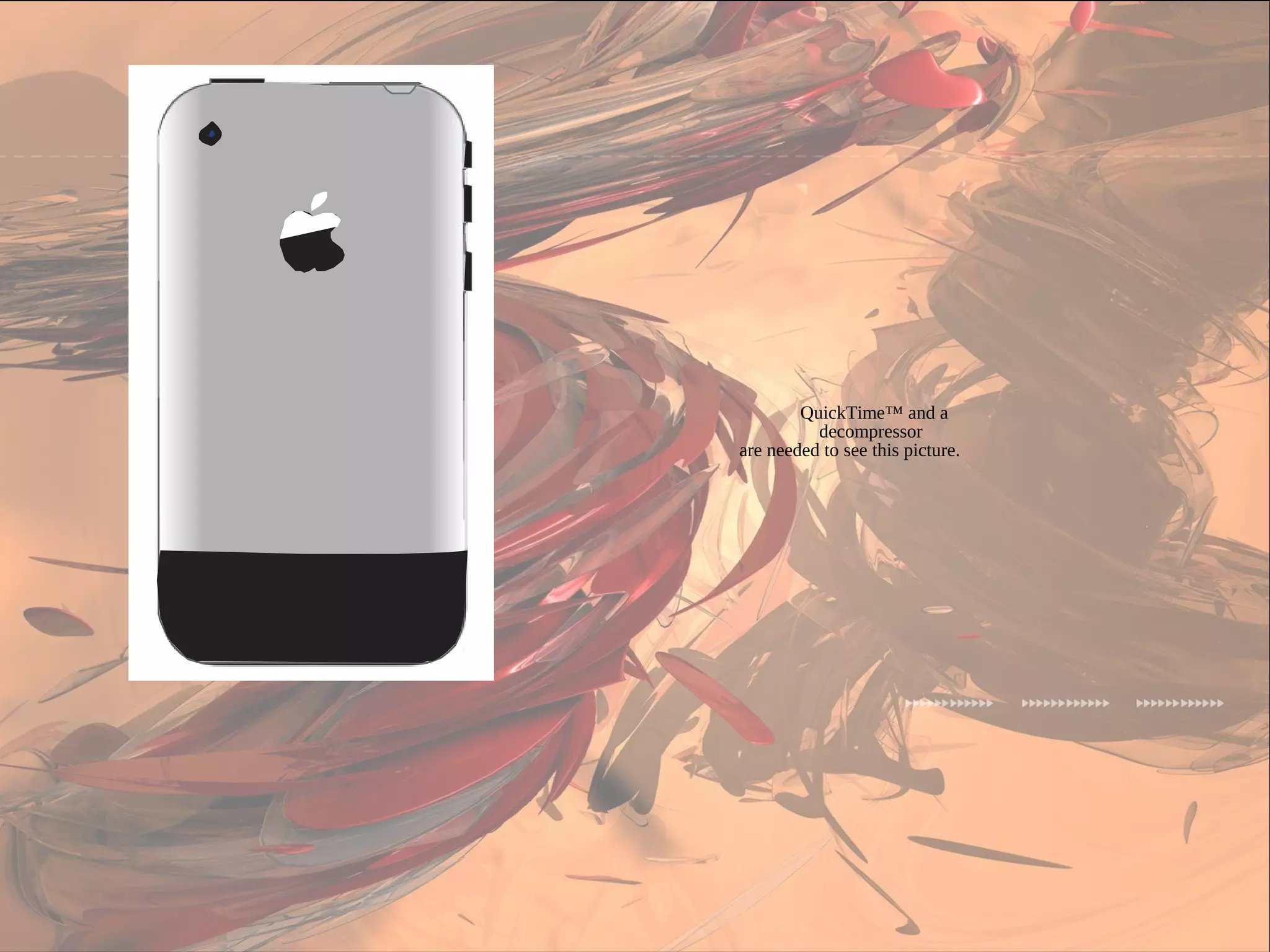 QuickTime™ and a
decompressor
are needed to see this picture.
 