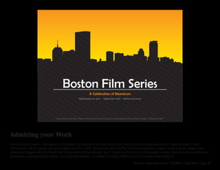 Intro to Adobe Illustrator | DUSPViz | Fall 2016 | Page 38
Admiring your Work
And there you have it - the basics of Illustrator! Of course, there are many more tools and techniques we weren’t able to cover in this
introduction. Go to Lynda.com and Adobe.com for more. Get familiar with the Pen Tool and the built-in shape drawing tools. Make more
advanced shapes with the Pathfinder Tool and the Shape Builder Tool. Check out the built-in chart/graph creator. Dive in to more advanced
gradients, clipping/opacity masks, and type capabilities. Illustrator is a very powerful tool if you know how to use it!
ON
BOSTON
BOSTON
BOSTON
BOSTON
BOSTON
BOSTON
BOSTON
BOSTON
BOSTON
BOSTON
BOSTON
B
OSTON
BOSTON
BOSTON
BOSTON
BOSTON
BOSTON
BOSTON
BOSTON
BOSTON
BOSTON
BOSTON
BOSTON
BO
N
BOSTON
BOSTON
BOSTON
BOSTON
BOSTON
BOSTON
BOSTON
BOSTON
BOSTON
BOSTON
BOSTON
BOSTON
BOST
STON
BOSTON
BOSTON
BOSTON
BOSTON
BOSTON
BOSTON
BOSTON
BOSTON
BOSTON
BOSTON
BOSTON
BOSTON
BOSTO
BOSTON
BOSTON
BOSTON
BOSTON
BOSTON
BOSTON
BOSTON
BOSTON
BOSTON
BOSTON
BOSTON
BOSTON
BOSTON
BOSTON
TON
BOSTON
BOSTON
BOSTON
BOSTON
BOSTON
BOSTON
BOSTON
BOSTON
BOSTON
BOSTON
BOSTON
BOSTON
BOSTON
BOSTON
B
BOSTON
BOSTON
BOSTON
BOSTON
BOSTON
BOSTON
BOSTON
BOSTON
BOSTON
BOSTON
BOSTON
BOSTON
BOSTON
BOSTON
BOSTON
BO
ON
BOSTON
BOSTON
BOSTON
BOSTON
BOSTON
BOSTON
BOSTON
BOSTON
BOSTON
BOSTON
BOSTON
BOSTON
BOSTON
BOSTON
BOSTON
BOS
BOSTON
BOSTON
BOSTON
BOSTON
BOSTON
BOSTON
BOSTON
BOSTON
BOSTON
BOSTON
BOSTON
BOSTON
BOSTON
BOSTON
BOSTON
BOSTON
BOSTO
BOSTON
BOSTON
BOSTON
BOSTON
BOSTON
BOSTON
BOSTON
BOSTON
BOSTON
BOSTON
BOSTON
BOSTON
BOSTON
BOSTON
BOSTON
BOSTON
BOSTON
BOSTON
BOSTON
BOSTON
BOSTON
BOSTON
BOSTON
BOSTON
BOSTON
BOSTON
BOSTON
BOSTON
BOSTON
BOSTON
BOSTON
BOSTON
BOSTON
BOSTON
BOSTON
BOSTON
BOSTON
BOSTON
BOSTON
BOSTON
BOSTON
BOSTON
BOSTON
BOSTON
BOSTON
BOSTON
BOSTON
BOSTON
BOSTON
BOSTON
BOSTON
BOSTON
BOSTON
BOSTON
BOSTON
BOSTON
BOSTON
BOSTON
BOSTON
BOSTON
BOSTON
BOSTON
BOSTON
BOSTON
BOSTON
BOSTON
BOSTON
BOSTON
BOSTON
BOSTON
BOSTON
BOSTON
BOSTON
BOSTON
BOSTON
BOSTON
BOSTON
BOSTON
BOSTON
BOSTON
BOSTON
BOSTON
BOSTON
BOSTON
BOSTON
BOSTON
BOSTON
BOSTON
BOSTON
BOSTON
BOSTON
BOSTON
BOSTON
BOSTON
BOSTON
BOSTON
BOSTON
BOSTON
BOSTON
BOSTON
BOSTON
BOSTON
BOSTON
BOSTON
BOSTON
BOSTON
BOSTON
BOSTON
BOSTON
BOSTON
BOSTON
BOSTON
BOSTON
BOSTON
BOSTON
BOSTON
BOSTON
BOSTON
BOSTON
BOSTON
BOSTON
BOSTON
BOSTON
BOSTON
BOSTON
BOSTON
BOSTON
BOSTON
BOSTON
BOSTON
BOSTON
BOSTON
BOSTON
BOSTON
BOSTON
BOSTON
BOSTON
BOSTON
BOSTON
BOSTON
BOSTON
BOSTON
BOSTON
BOSTON
BOSTON
BOSTON
BOSTON
BOSTON
BOSTON
BOSTON
BOSTON
BOSTON
BOSTON
BOSTON
BOSTON
BOSTON
BOSTON
BOSTON
BOSTON
BOSTON
BOSTON
BOSTON
BOSTON
BOSTON
BOSTON
BOSTON
BOSTON
BOSTON
BOSTON
BOSTON
BOSTON
BOSTON
BOSTON
BOSTON
BOSTON
BOSTON
BOSTON
BOSTON
BOSTON
BOSTON
BOSTON
BOSTON
BOSTON
BOSTON
BOSTON
BOSTON
BOSTON
BOSTON
BOSTON
BOSTON
BOSTON
BOSTON
BOSTON
BOSTON
BOSTON
BOSTON
BOSTON
BOSTON
BOSTON
BOSTON
BOSTON
BOSTON
BOSTON
BOSTON
BOSTON
BOSTON
BOSTON
BOSTON
BOSTON
BOSTON
BOSTON
BOSTON
BOSTON
BOSTON
BOSTON
BOSTON
BOSTON
BOSTON
BOSTON
BOSTON
BOSTON
BOSTON
BOSTON
BOSTON
BOSTON
BOSTON
BOSTON
BOSTON
BOSTON
BOSTON
BOSTON
BOSTON
BOSTON
BOSTON
BOSTON
BOSTON
BOSTON
BOSTON
BOSTON
BOSTON
BOSTON
BOSTON
BOSTON
BOSTON
BOSTON
BOSTON
BOSTON
BOSTON
BOSTON
BOSTON
BOSTON
BOSTON
BOSTON
BOSTON
BOST
OSTON
BOSTON
BOSTON
BOSTON
BOSTON
BOSTON
BOSTON
BOSTON
BOSTON
BOSTON
BOSTON
BOSTON
BOSTON
BOSTON
BOSTON
BOSTON
B
STON
BOSTON
BOSTON
BOSTON
BOSTON
BOSTON
BOSTON
BOSTON
BOSTON
BOSTON
BOSTON
BOSTON
BOSTON
BOSTON
BOSTON
BOST
ON
BOSTON
BOSTON
BOSTON
BOSTON
BOSTON
BOSTON
BOSTON
BOSTON
BOSTON
BOSTON
BOSTON
BOSTON
BOSTON
BOSTON
B
N
BOSTON
BOSTON
BOSTON
BOSTON
BOSTON
BOSTON
BOSTON
BOSTON
BOSTON
BOSTON
BOSTON
BOSTON
BOSTON
BOSTO
BOSTON
BOSTON
BOSTON
BOSTON
BOSTON
BOSTON
BOSTON
BOSTON
BOSTON
BOSTON
BOSTON
BOSTON
BOSTON
BO
OSTON
BOSTON
BOSTON
BOSTON
BOSTON
BOSTON
BOSTON
BOSTON
BOSTON
BOSTON
BOSTON
BOSTON
BOSTON
STON
BOSTON
BOSTON
BOSTON
BOSTON
BOSTON
BOSTON
BOSTON
BOSTON
BOSTON
BOSTON
BOSTON
BO
TON
BOSTON
BOSTON
BOSTON
BOSTON
BOSTON
BOSTON
BOSTON
BOSTON
BOSTON
BOSTON
BOSTON
ON
BOSTON
BOSTON
BOSTON
BOSTON
BOSTON
BOSTON
BOSTON
BOSTON
BOSTON
BOSTON
BOS
BOSTON
BOSTON
BOSTON
BOSTON
BOSTON
BOSTON
BOSTON
BOSTON
BOSTON
BOSTON
Sponsored by the City of Boston, the Boston Cultural Council, and the Department of Urban Studies + Planning at MIT
Wednesdays at 7pm · September 2016 · Boston Common
A Celebration of Beantown
Boston Film Series
 