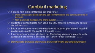 Il marketing di contenuti e il consumatore sociale