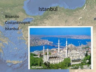 Istanbul
Stato laico
Vuole entrare in Europa
 