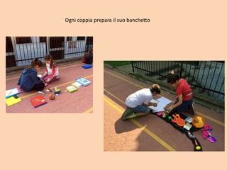 Ogni coppia prepara il suo banchetto
 