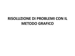 Il metodo grafico | PPT