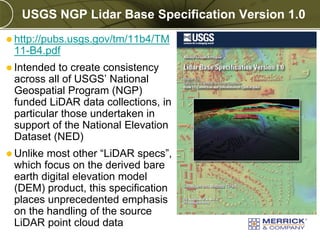 Automated LiDAR Data Quality Control | PDF
