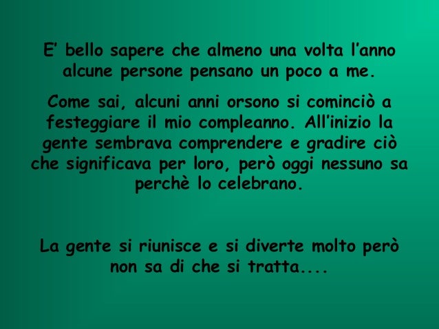 Il Mio Compleanno