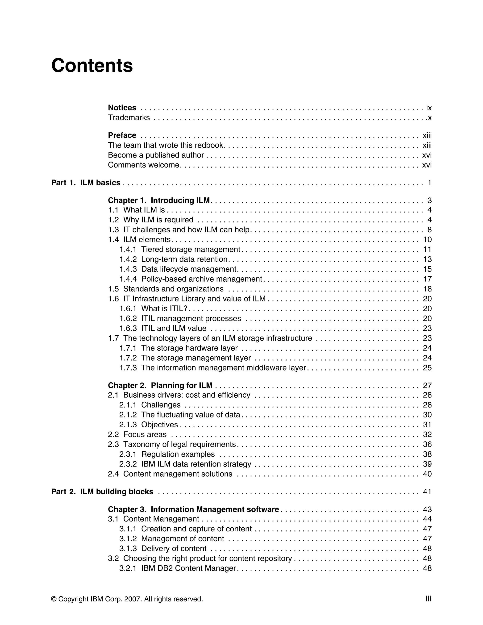 Ilm Library Information Lifecycle Management Best Practices Guide Sg247251 Pdf Ilm Library Information Lifecycle Management Best Practices Guide Sg247251 Pdf