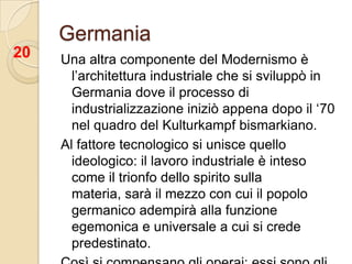 O. Wagner18Deve esserci armonia tra lo spazio individuale e quello della comunità:Banca Postale di Vienna: la decorazione senza retorica simbolista, da casa signorile