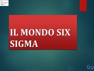IL MONDO SIX
SIGMA
 