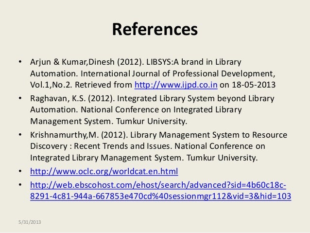 Integrated Library Management System to Resource Discovery