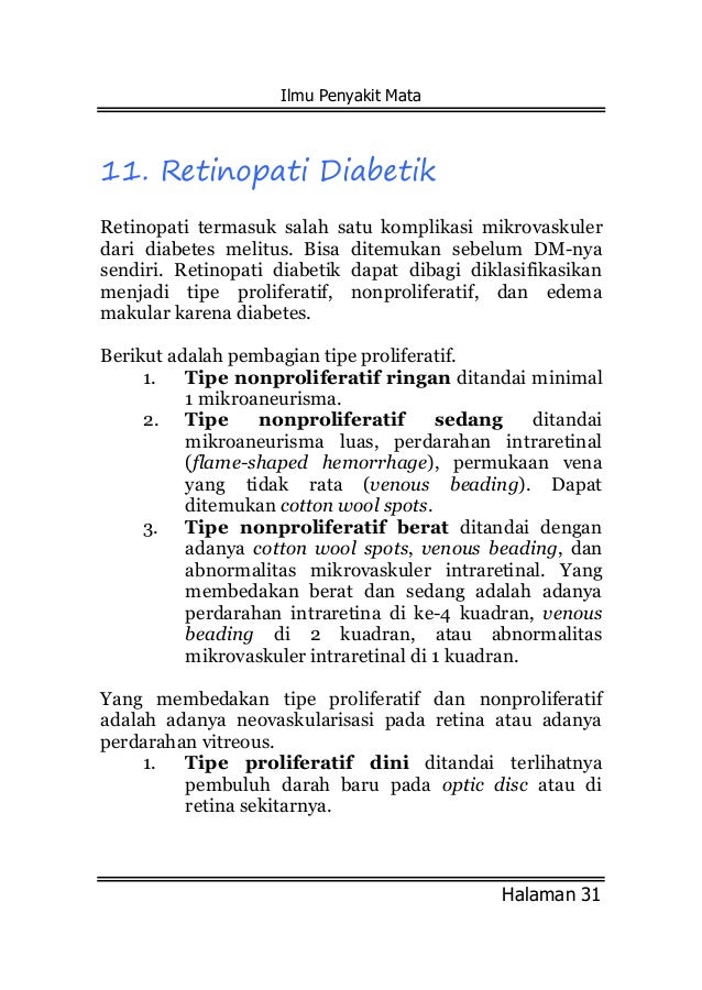 Ilmu ajar penyakit mata