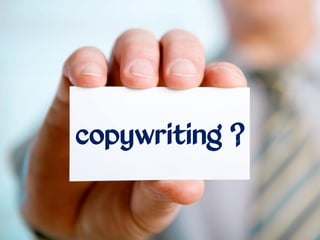 copywriting ?  