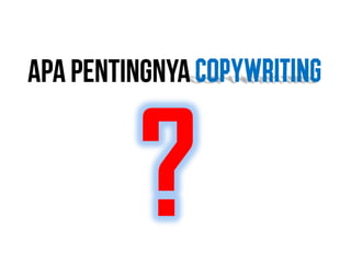 Copywriting  
