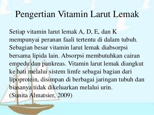 Ilmu Gizi Vitamin