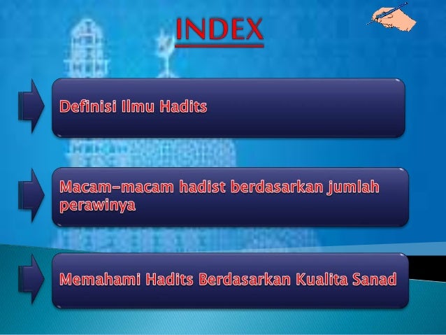 Ilmu hadis slide show