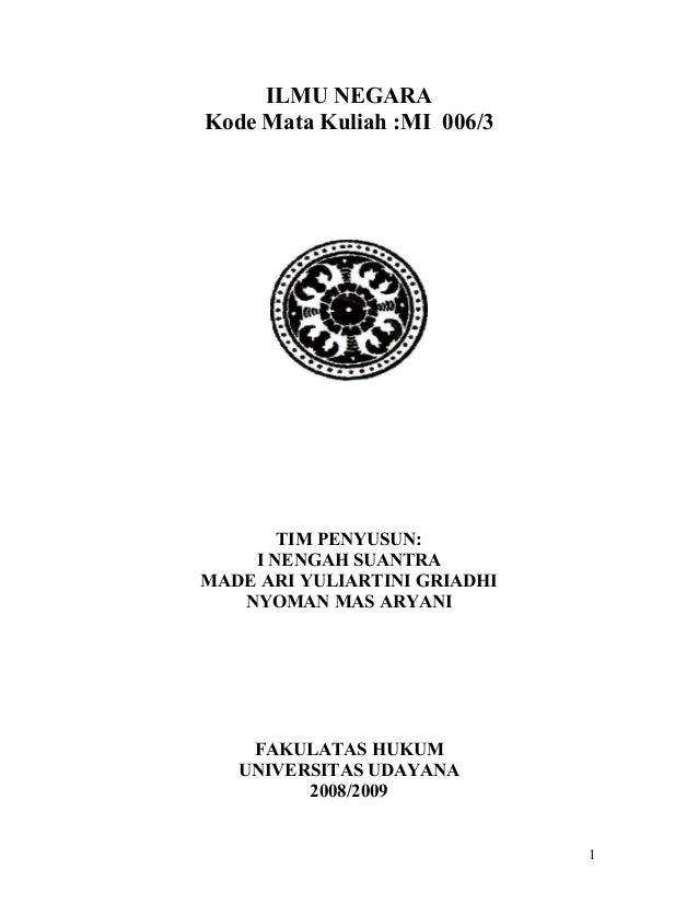 Ilmu Negara Rpp