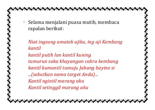 Ilmu pelet kembang kantil