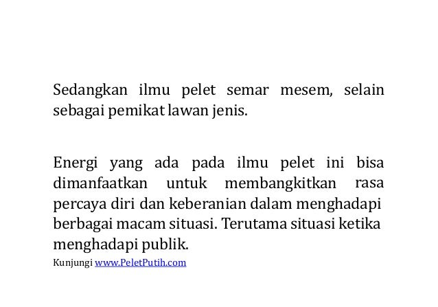 Ilmu pelet semar mesem vs ilmu pelet jaran goyang, lebih 