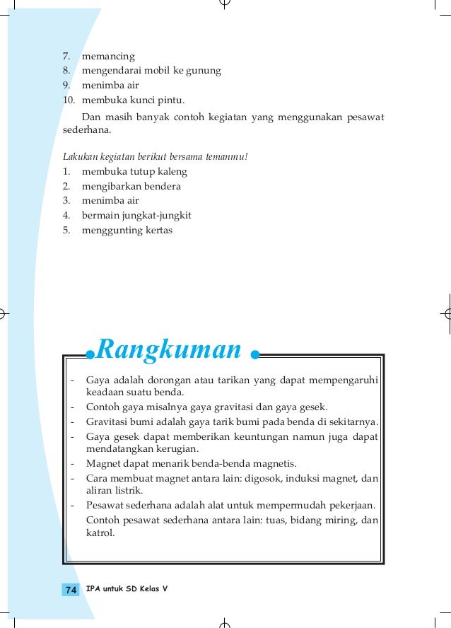 Ilmu Pengetahuan Kelas 5
