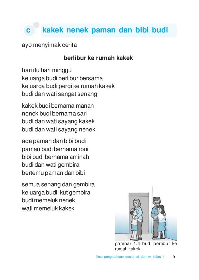 Ilmu Pengetahuan Sosial Kls1