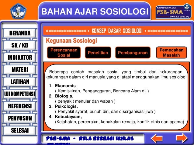 Ilmu sosiologi Ilmu sosiologi