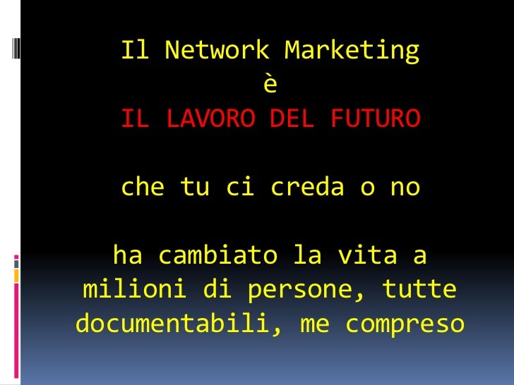 Il Network Marketing che cos'è, truffa o realtà ...