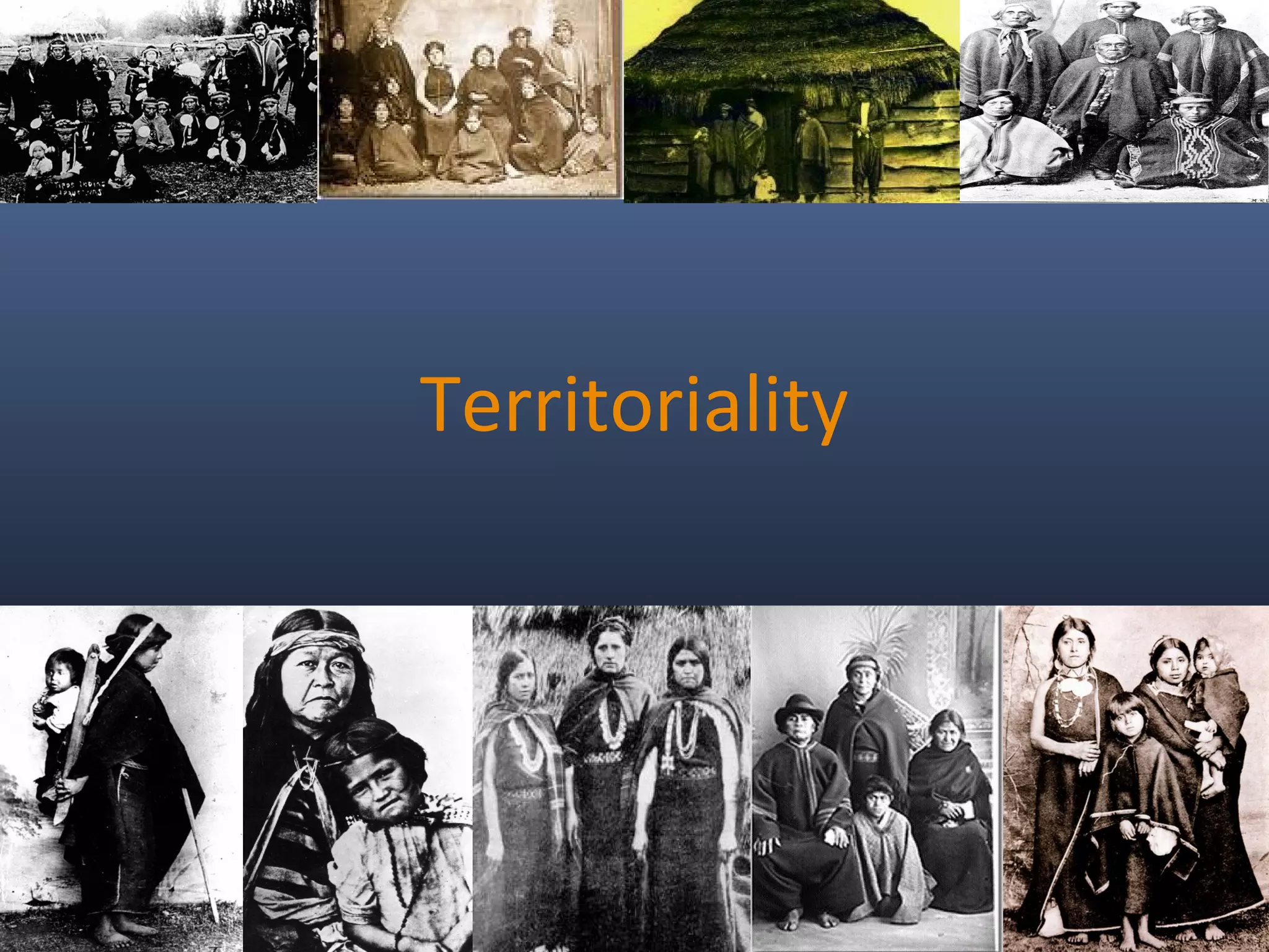 Territoriality
 