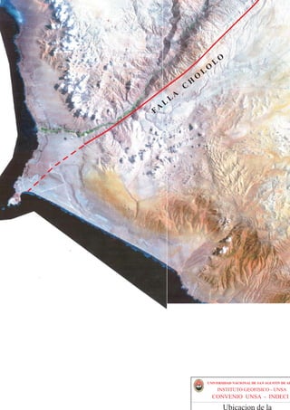 O
                                     L
                                 O
                             L
                         O
                     H
                 C
             A
         L
     L
FA




                                 UNIVERSIDAD NACIONAL DE SAN AGUSTIN DE AR

                                     INSTITUTO GEOFISICO - UNSA
                                   CONVENIO UNSA - INDECI
 